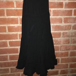 Black summer dress